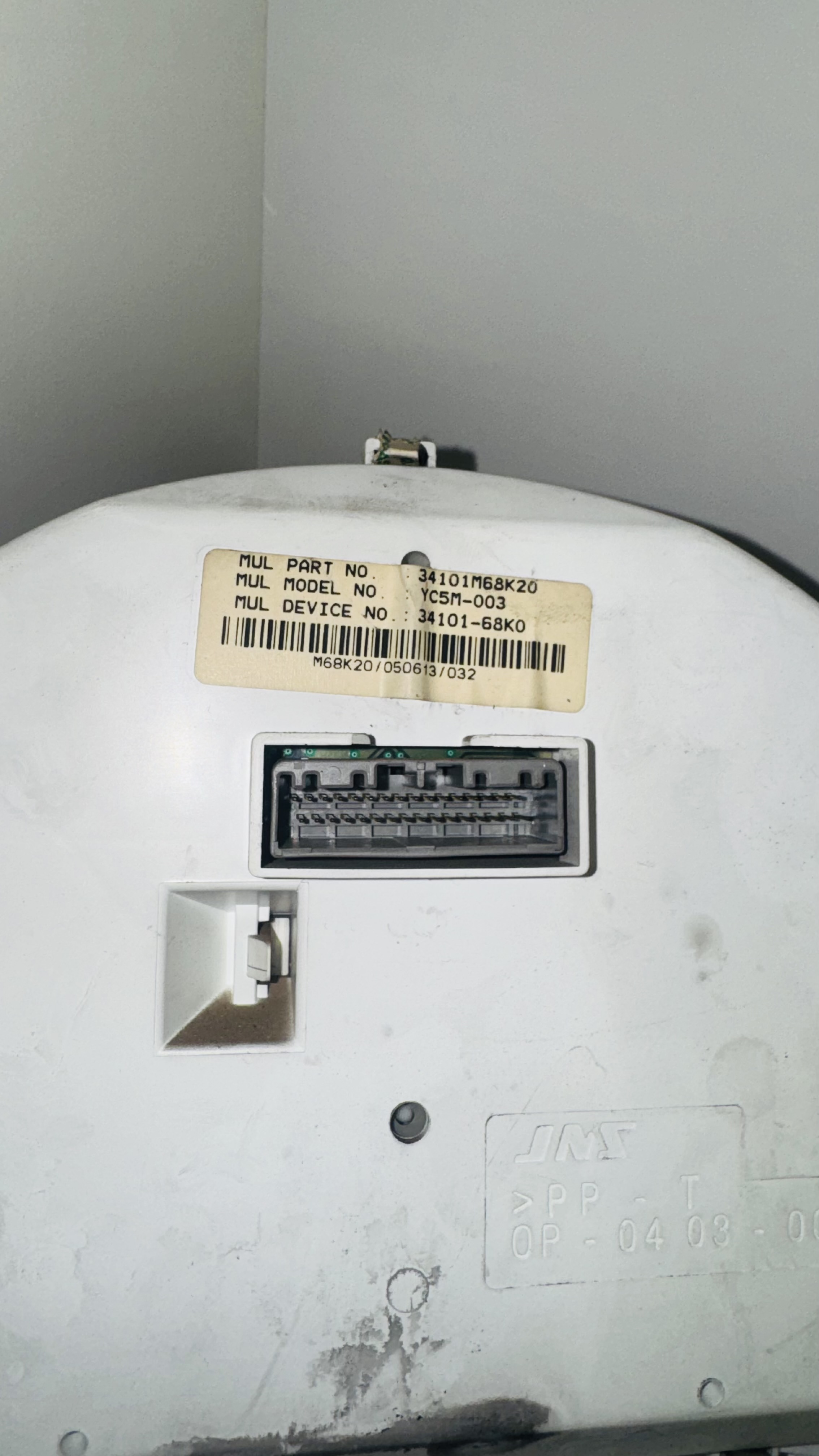 Tablero Instrumentos Suzuki Celerio 1.0 2008-2014 Suzuki Celerio | 2008-2014 | 1.0 K10B | Mecánico